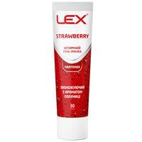Гель-змазка Lex Strawberry зволожуюча з ароматом полуниці 30 мл