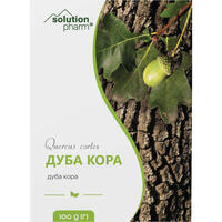 Дуба кора Solution Pharm по 100 г (коробка с внутр. пакетом)