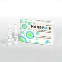 Налбуфін Лубнифарм розчин д/ін. 10 мг/мл по 2 мл №10 (ампули)