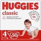 Подгузники Huggies Classic размер 4, 7-18 кг, 50 шт.