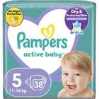 Подгузники Pampers Active Baby размер 5, 11-16 кг, 38 шт.