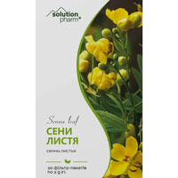 Сени листя Solution Pharm по 2 г №20 (фільтр-пакети)