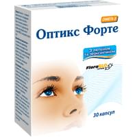 Купити Оптикс Форте капсули №30 (3 блістери х 10 капсул) Оптикс Форте капсули №30 (3 блістери х 10 капсул)