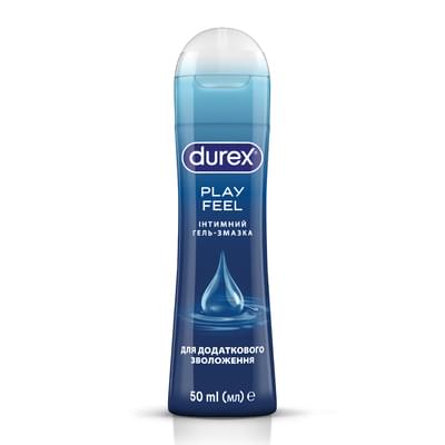 Гель-змазка Durex Play Feel для додаткового зволоження 50 мл NEW