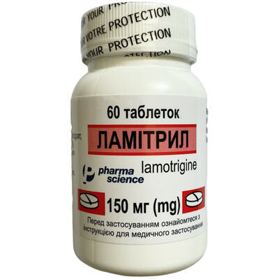 Ламітрил таблетки по 150 мг №60 (флакон)