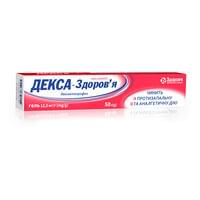 Декса-Здоров'я гель 12,5 мг/г по 50 г (туба)