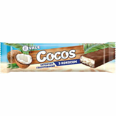 Батончик глазированный Cocos с кокосом 35 г