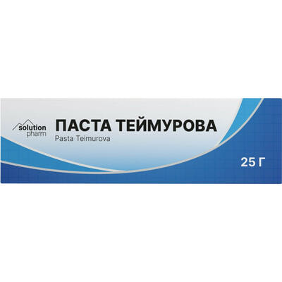 Теймурова паста Solution Pharm по 25 мл (туба)