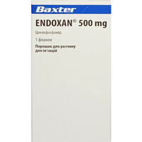Эндоксан порошок д/ин. по 500 мг (флакон)