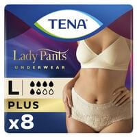 Труси урологічні Tena Lady Pants Creme бежеві розмір L/3 8 шт.