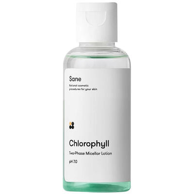 Вода мицеллярная Sane Chlorophyll двухфазная 50 мл