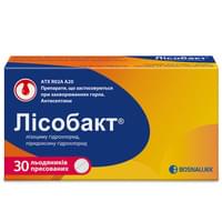 Лісобакт льодяники №30 (3 блістери х 10 льодяників)