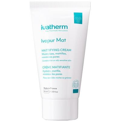 Крем для лица Ivatherm Ivapur Mat матирующий для комбинированной или жирной кожи 40 мл