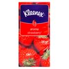 Платочки бумажные Kleenex Aroma с ароматом клубники 10 упаковок по 10 шт.