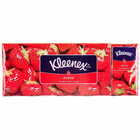 Платочки бумажные Kleenex Aroma с ароматом клубники 10 упаковок по 10 шт.