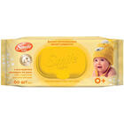 Салфетки влажные Smile Baby Ромашка и алоэ с клапаном 60 шт.