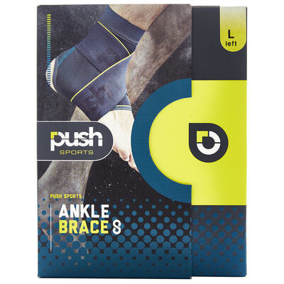 Бандаж на голеностопный сустав Push Sports Ankle Brace 4.20.2.12 левый размер M