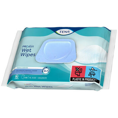 Серветки вологі Tena Wet Wipe 48 шт.