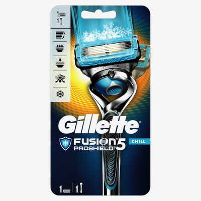 Бритва Gillette Fusion ProShield Chill з однією змінною касетою