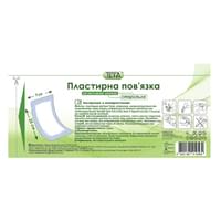 Повязка пластырная Teta нетканая стерильная 9 см х 25 см 1 шт.