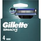 Кассеты сменные для бритья Gillette Mach 3, 4 шт.