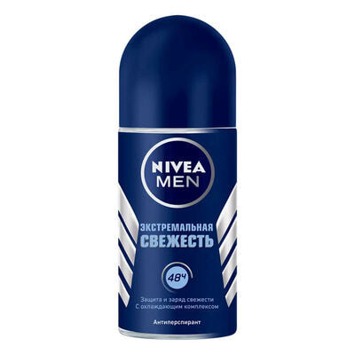 Дезодорант Nivea Экстремальная свежесть Cool шариковый мужской 50 мл