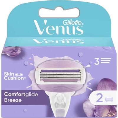 Картриджі змінні Gillette Venus Breeze із гелевою смужкою 2 шт.