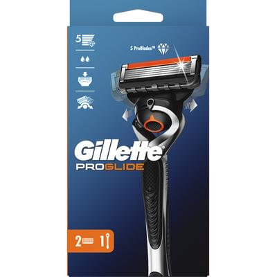 Бритва Gillette Fusion ProGlide с 2 сменными кассетами