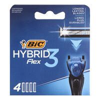 Картриджи сменные BIC Flex 3 Hybrid 4 шт.