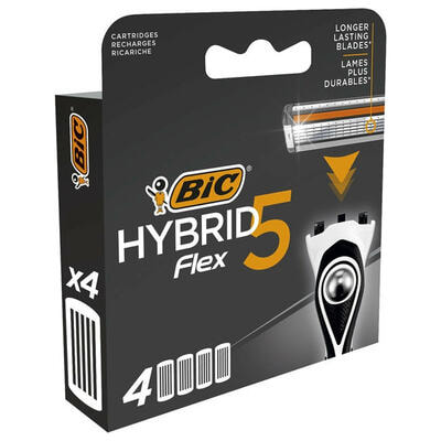 Картриджи сменные BIC Flex 5 Hybrid 4 шт.