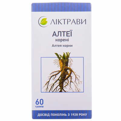 Алтея корни Лектравы по 60 г (коробка с внутр. пакетом)