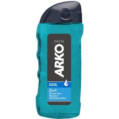 Гель-шампунь для душу та волосся Arko Men Cool 2 в 1 260 мл