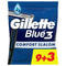 Бритва Gillette Blue 3 Comfort Slalom одноразовая 9 + 3 шт.