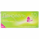 Купить Деновель 30 таблетки 0,03 мг / 2 мг №21 (блистер) Деновель 30 таблетки 0,03 мг / 2 мг №21 (блистер)