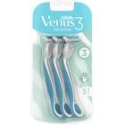 Бритва Gillette Venus 3 Sensitive женская одноразовая 3 шт.