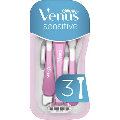Бритва Gillette Venus Sensitive жіноча одноразова 3 шт.