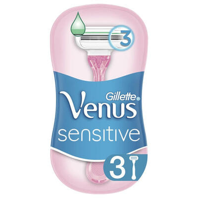 Бритва Gillette Venus Sensitive женская одноразовая 3 шт.