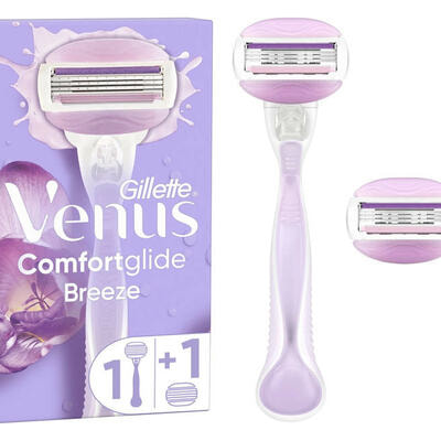 Бритва Gillette Venus Comfortglide Breeze с 2 сменными касетами