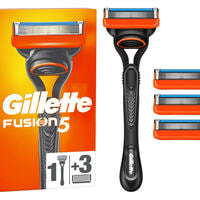 Бритва Gillette Fusion 5 с 4 сменными кассетами