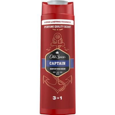 Гель для душу та шампунь 2 в 1 Old Spice Captain 400 мл