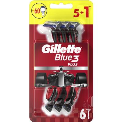 Бритва Gillette Blue 3 Special Edition одноразова 5 + 1 шт.