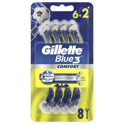 Бритва Gillette Blue 3 Comfort одноразовая 8 шт.