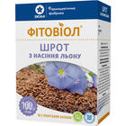 Шрот из семян льна Фитовиол по 100 г (коробка с внутр. пакетом)