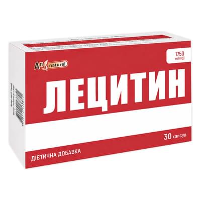 Лецитин An Naturel капсули по 1200 мг №30 (3 блістери х 10 капсул)