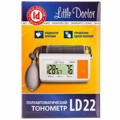 Тонометр Little Doctor LD-22 напівавтоматичний