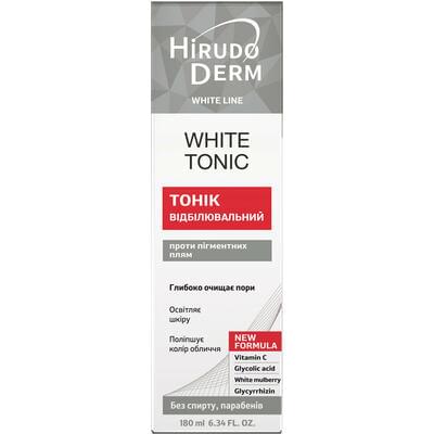 Тонік для обличчя Hirudo Derm White Line White Tonic відбілюючий 180 мл