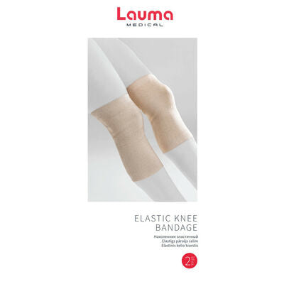 Бандаж на колінний суглоб Lauma 102 еластичний розмір XS 2 шт.