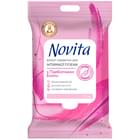 Купить Салфетки влажные Novita Intimate для интимной гигиены 15 шт. Салфетки влажные Novita Intimate для интимной гигиены 15 шт.