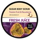 Купить Скраб для тела Fresh Juice Passion Fruit & Macadamia сахарный 225 мл Скраб для тела Fresh Juice Passion Fruit & Macadamia сахарный 225 мл