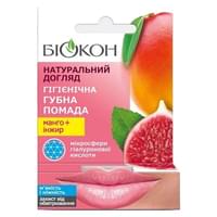 Помада гигиеническая Биокон Натуральный уход Манго и инжир 4,6 г